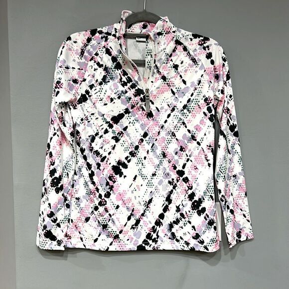 Girl’s Spyder Surface Zip Top/Pullover‎ 1/4 zip size XL (girls) BIN E - Picture 1 of 4